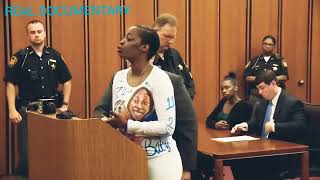 Mother of Euclid 9yearold killed in hitskip speaks at suspects sentencing [upl. by Cirdla]