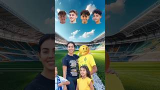 💥Junior Ronaldo🥶Lamine Yamal🥶football funny newshorts viarlshort family head matching [upl. by Nnyluqcaj856]