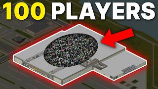 I Trapped 100 Players in the Project Zomboid Mall [upl. by Assena]