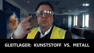 Gleitlager Kunststoff vs Metall  2 Tage bei Igus [upl. by Effy]