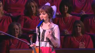 Lindsey Stirling performs with the Mormon Tabernacle Choir [upl. by Kaila]