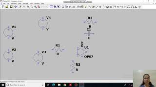 Design of Integrator circuit using opamp in LTspice [upl. by Charteris609]