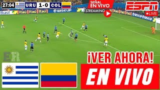 Uruguay vs Colombia en vivo🔴🔴 Ver Hoy Uruguay vs Colombia Semifinal Copa América 2024 resumen [upl. by Anital180]