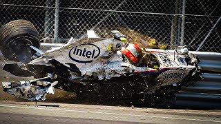 ¡Los Peores Accidentes De La Historia De La F1 [upl. by Eillo993]