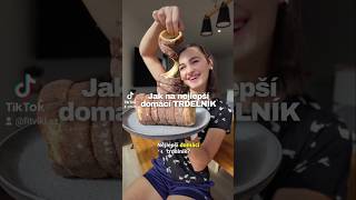 trdelnik recept recipe minivlog fallrecipe czec czechgirl kynutetesto [upl. by Eirdua]