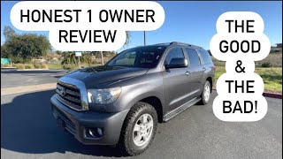 Toyota Sequoia Owner Review BEST FEATURES [upl. by Oniuqa]