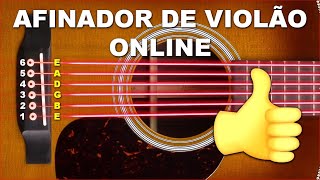 🟢AFINADOR DE VIOLÃO ONLINE AFINAÇÃO PADRÃO DAS CORDAS DE UM GUITARRA PARA AFINAR A VIOLÃO ACÚSTICA [upl. by Eemaj]