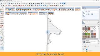 Undet for SketchUp  Profile builder [upl. by Lacombe]