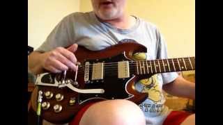 Gibson SG Special with Bigsby B3 amp Towner tension bar [upl. by Og475]