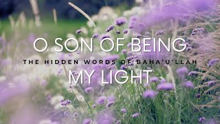 The Hidden Words Revealed by Bahaullah  My Light Is In Thee [upl. by Grane]