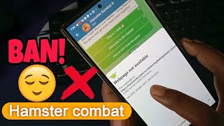 Hamster combat ban webpage not available Hamster account problem [upl. by Anaib281]