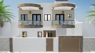 Modern House Design 4Bedrooms  10m x 15m 150 m² [upl. by Dominy696]