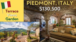 Piedmont Italy Gorgeous Home for Sale Views and Terrace  Italian House for Sale [upl. by Bastien]