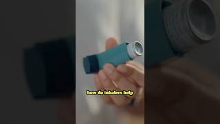 How inhalers help with asthma amp other lung conditions inhaler asthma copd lungs lungdamage [upl. by Inalial]