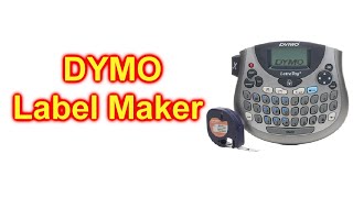 DYMO LetraTag 100T Plus Label Maker Unboxing Review [upl. by Airuam]