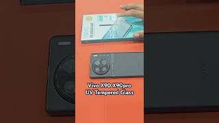 Vivo x90 X90pro Uv Tempered Glass Tranzo Liquid Ultra Clear Screen Protector Best For Display [upl. by Hadeis]