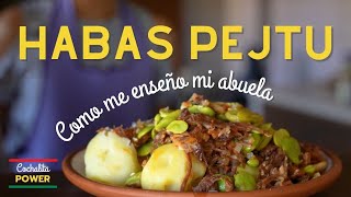 Habas Pejtu Receta Facil y Rapida [upl. by Ahsila]