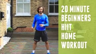 HIIT Home Workout for beginners [upl. by Alsi]