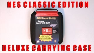 Rob Talks NES Classic Edition Deluxe Carrying Case RDS Industries [upl. by Tibbetts]