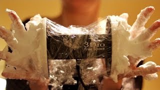 Binaural ASMR ♥ Covering Your Ears in Shaving Foam [upl. by Haase]