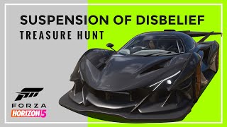 Forza Horizon 5 Suspension Of Disbelief  Treasure Hunt Guide [upl. by Nyrem]