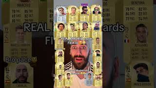 Real Madrid cards on fifa18 with Benzema Bale and Ronaldo [upl. by Artsa468]