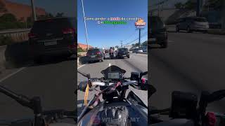 Como perder o medo de andar no corredor em 30 segundos motovlog moto mt03 grau grauecorte [upl. by Leann69]