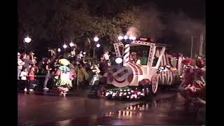 Mickeys Very Merry Christmas Party Parade December 2000  Magic Kingdom [upl. by Pavior]