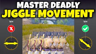 Improve Jiggle Movement  Learn Jiggle like JONATHAN  Make your movement Fast in BGMI  PUBG Mobile [upl. by Airehs]