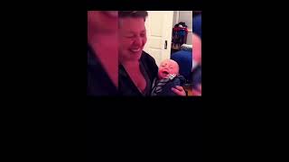 This baby will crack u up cooking baby comedy comedyvideo laugh [upl. by Nivlag439]