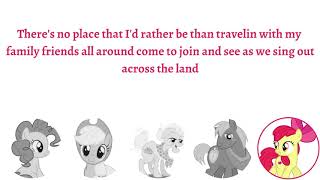 My Little Pony  Apples To The Core  Reprise Lyrics [upl. by Marta]