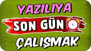 Yazılıya Çalışmayı Son Güne Bırakanlar İzlesin ✍🏻 6Sınıf Taktikleri [upl. by Malachy]