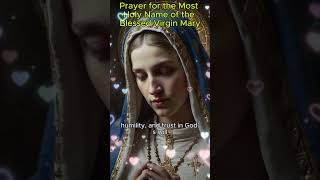 Most Holy Name of the Blessed Virgin Mary [upl. by Otila]