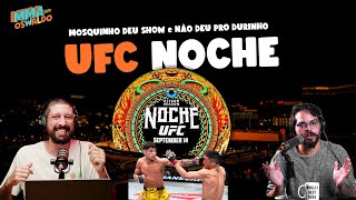 Mosquitinho tá voando Chimaev cartelou o bingo o UFC Noche [upl. by Line]