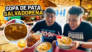 TOMANDO SOPA 🍜 de PATA en el MERCADO Tinetti 🤩 [upl. by Domel]