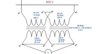 Multi winding transformer ratings [upl. by Farleigh716]