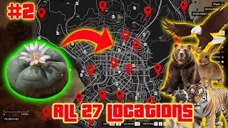 GTA 5  All 27 Peyote Plants Location Guide in Story Mode XBOX PC PS4 PS5 [upl. by Aber]