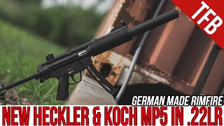 HampKs Latest MP5 The NEW 22LR MP5 Rifle and Pistol [upl. by Gnni852]