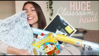 HUGE Classroom Haul [upl. by Yrrat]