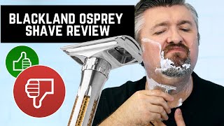 Wet Shave Review Osprey Adjustable Stainless Steel Safety Razor by Blackland Razors 👍👎 [upl. by Aluk]