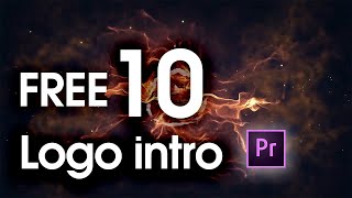 10 Logo Intro for Adobe Premiere Pro Templates Free [upl. by Assil931]