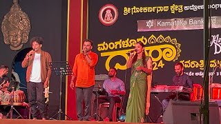 Sri Manjunatha Song  Dasara Event manjunathasongs shiva singer mangalore dasara [upl. by Zephan]