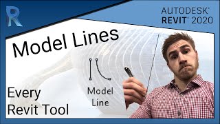 How to use Model Lines  Revit 2020 [upl. by Petrina]