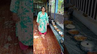 Amma cooks delicious dishes for guests at home vigneshkitchen food [upl. by Linoel919]