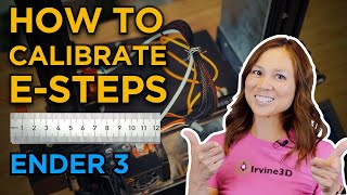 How to Calibrate Extruder Esteps Ender 3 [upl. by Llereg836]