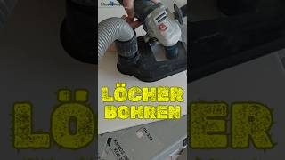 DIY Fliesen bohren leicht gemacht handwerk fliesenleger [upl. by Bluh674]