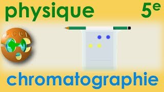 Chromatographie  PhysiqueChimie  Collège 5e [upl. by Spiegleman]