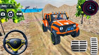 Jeep 4X4 OffRoading Driving — SUV Car Simulator 2024 — Android Gameplay Video [upl. by Odab]