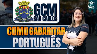 Gabaritando Português na GCM de São Carlos  Prof Angélica Vasconcelos [upl. by Dnalevets]