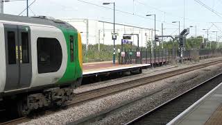 London Northwestern Railways Class 350 Departing Rugby 31724 [upl. by Atelra461]